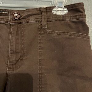 Gloria Vanderbilt Chocolate Brown Pants